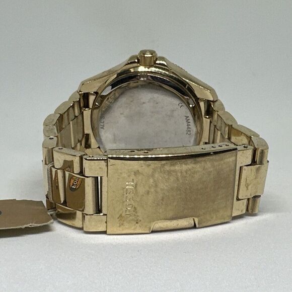 Fossil Cecile AM4482 Womens Gold Stainless Steel Analog Dial Quartz Watch HME419 - Picture 9 of 11